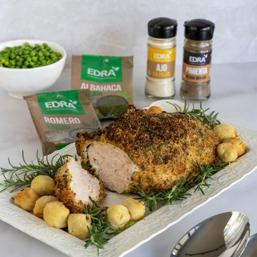 Pechuga de pavo con costra...